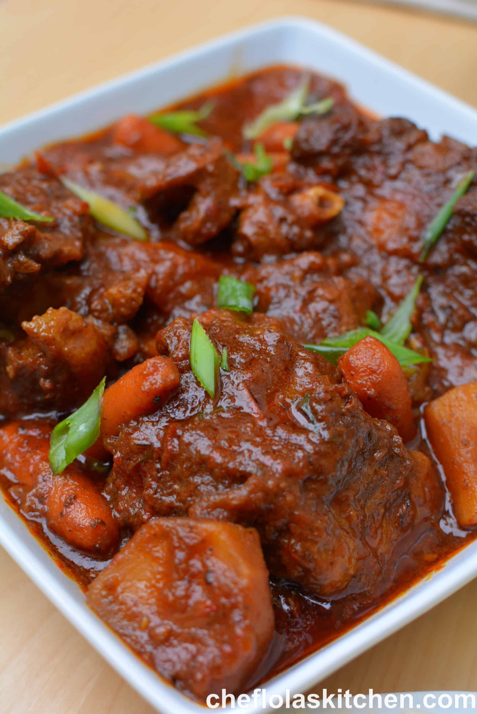 Jamaican Oxtail Stew